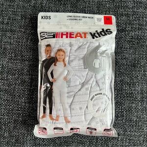 NWT 32 Degrees Kids Long Sleeve Crew Neck and Legging Set Size Medium 8/10